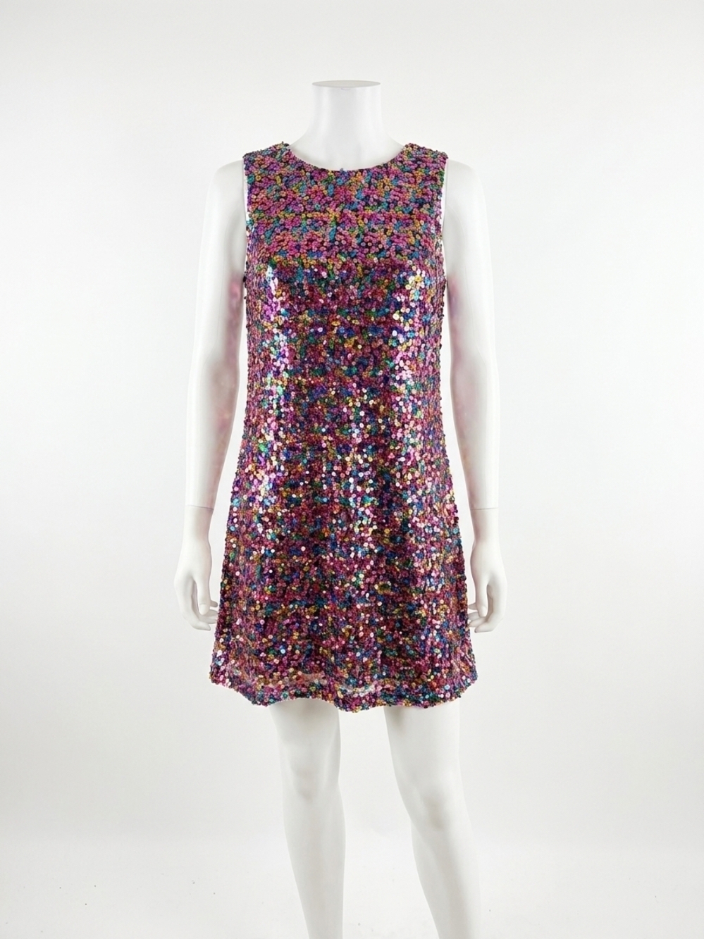 NEW SEE AND BE SEEN sequin dress in pink